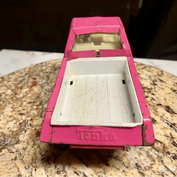 Tonka • Vintage • 1970’s • Pink • Pickup • Pressed Steel 9” • Truck - Picture 12 of 12